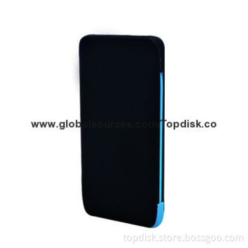 Power Bank Case for iPhone 5/ 5s and ipad, with an Integration of Battery and Cables